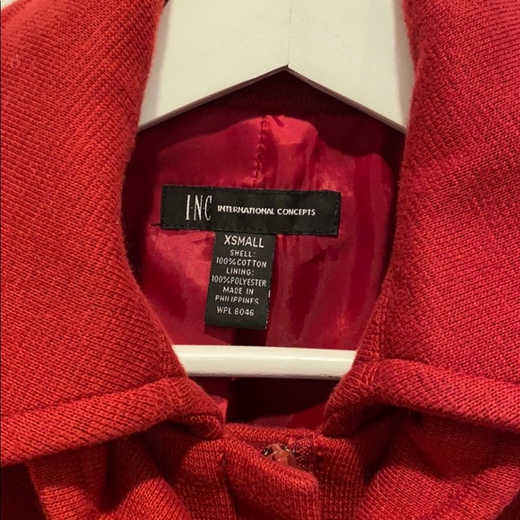 INC Ruffle Jacket - Picture 2 of 3